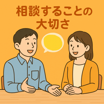 相談することの大切さ～ひとりで抱え込まないで大丈夫～